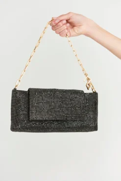New Cult Gaia Mirai Shoulder Bag Black