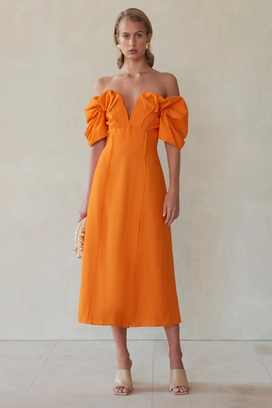 Sale Cult Gaia Muna Dress Papaya
