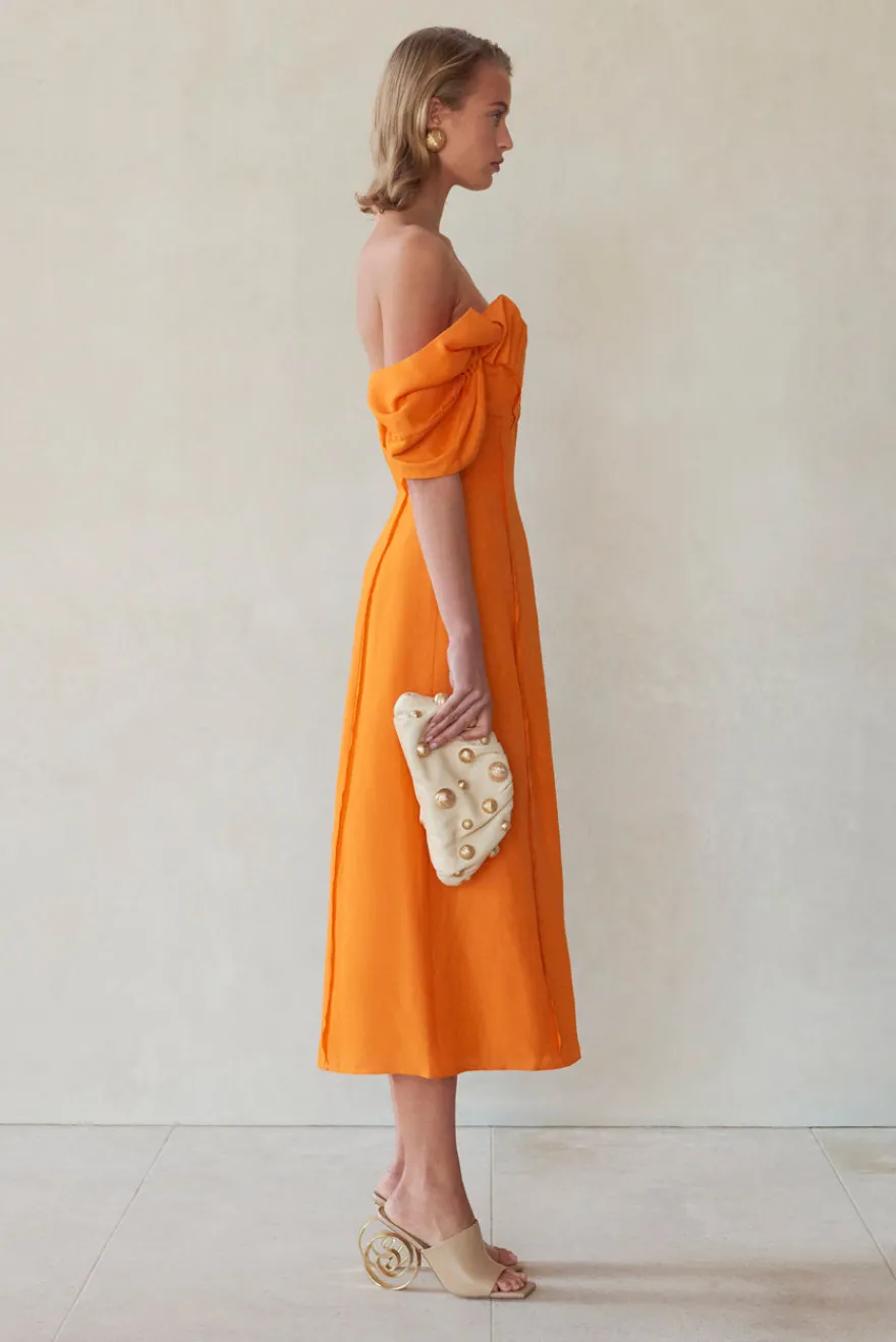 Sale Cult Gaia Muna Dress Papaya
