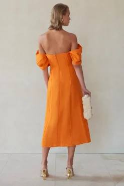 Sale Cult Gaia Muna Dress Papaya