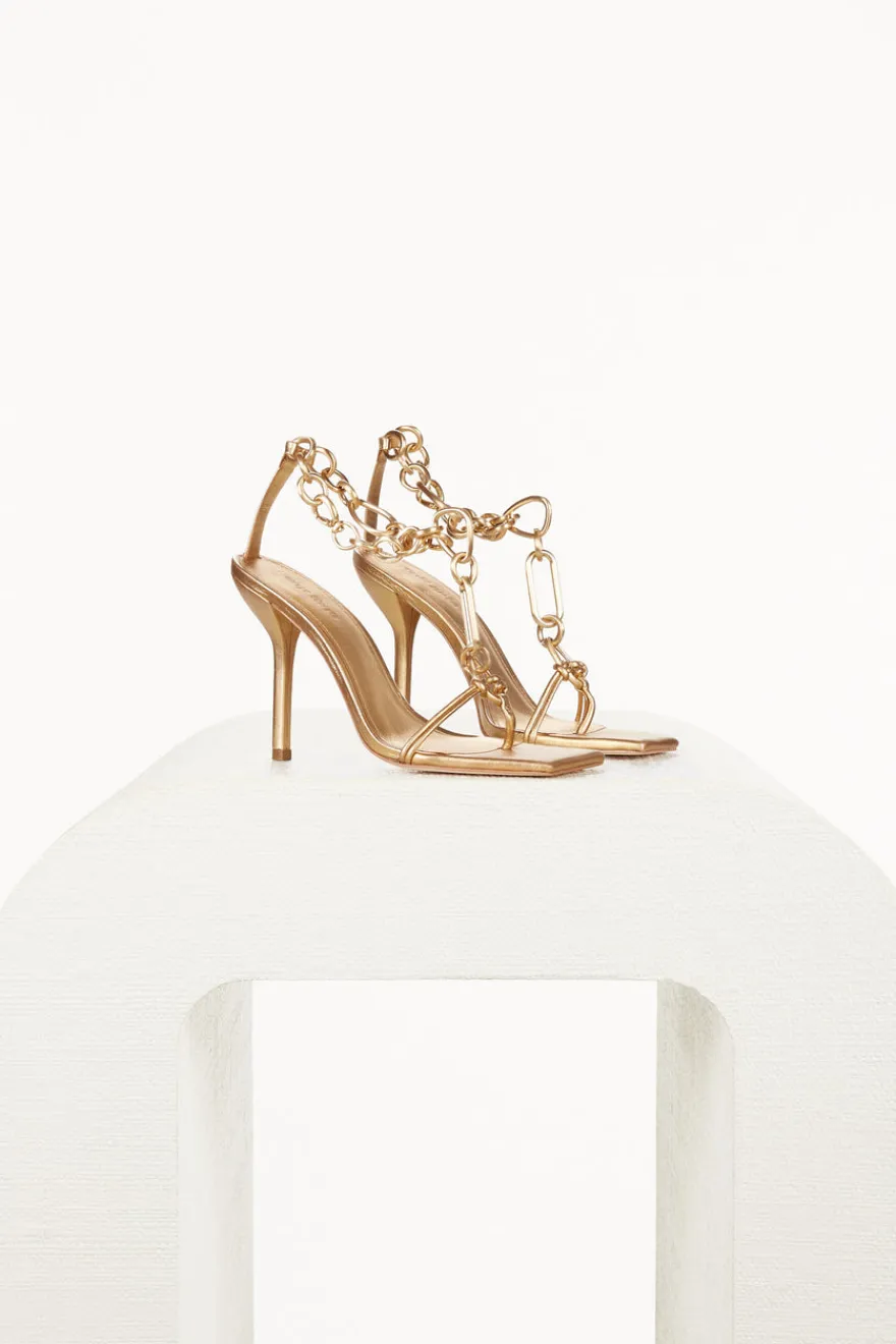 New Cult Gaia Naima Sandal Gold