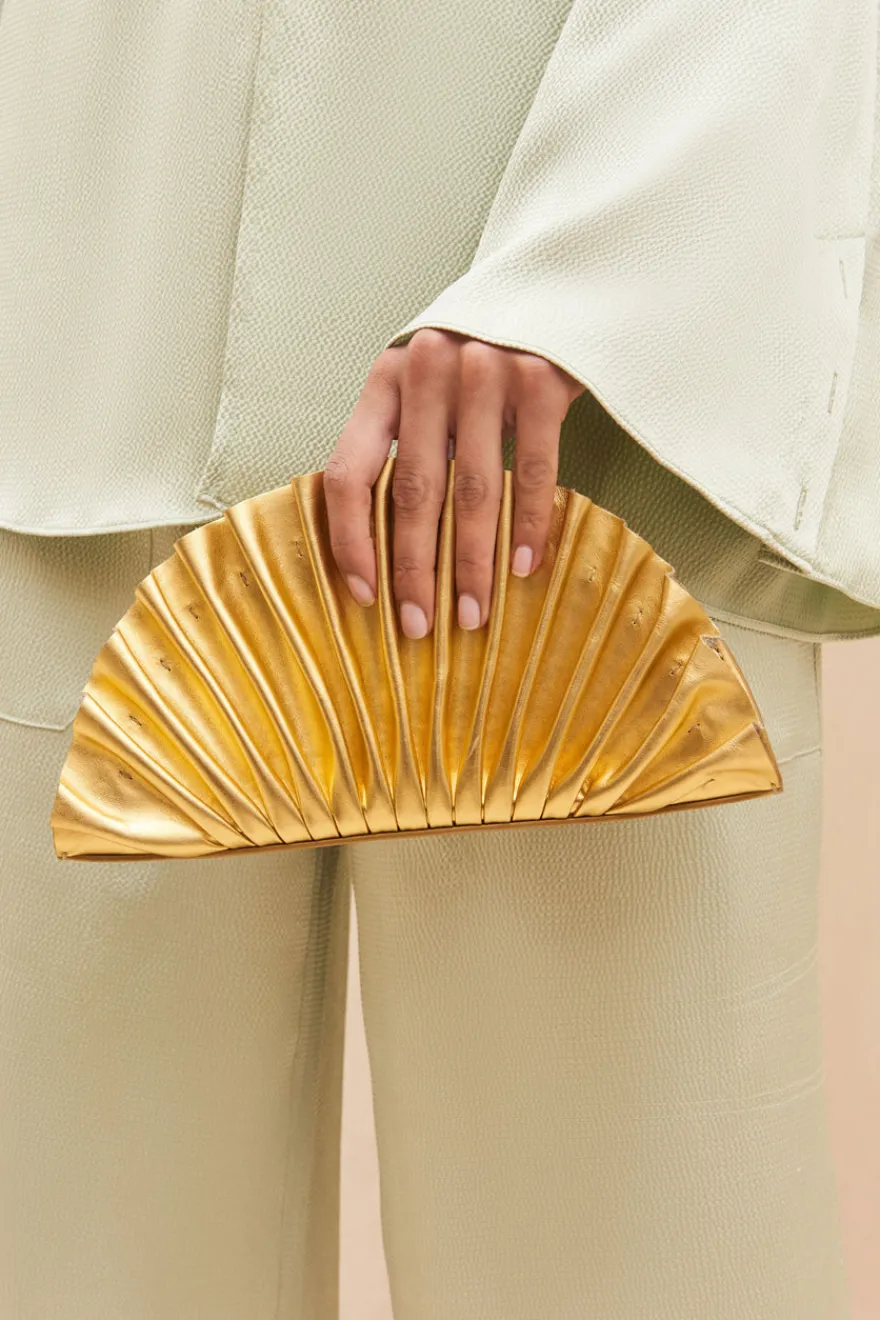 Outlet Cult Gaia Nala Mini Clutch Gold