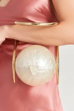 Hot Cult Gaia Pearl Bag Ivory