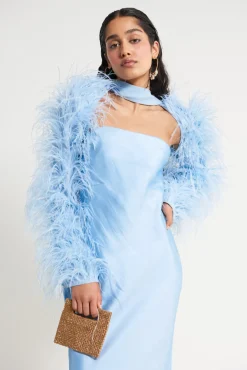 Online Cult Gaia Perla Gown Ice Blue
