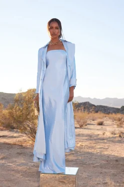 Online Cult Gaia Perla Gown Ice Blue