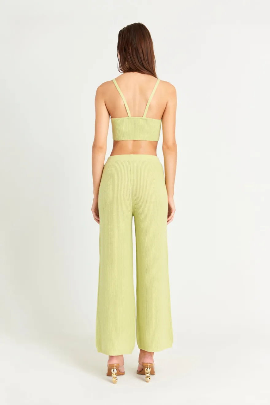 Clearance Cult Gaia Piper Knit Pant Avocado