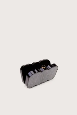 New Cult Gaia Pippa Clutch Black