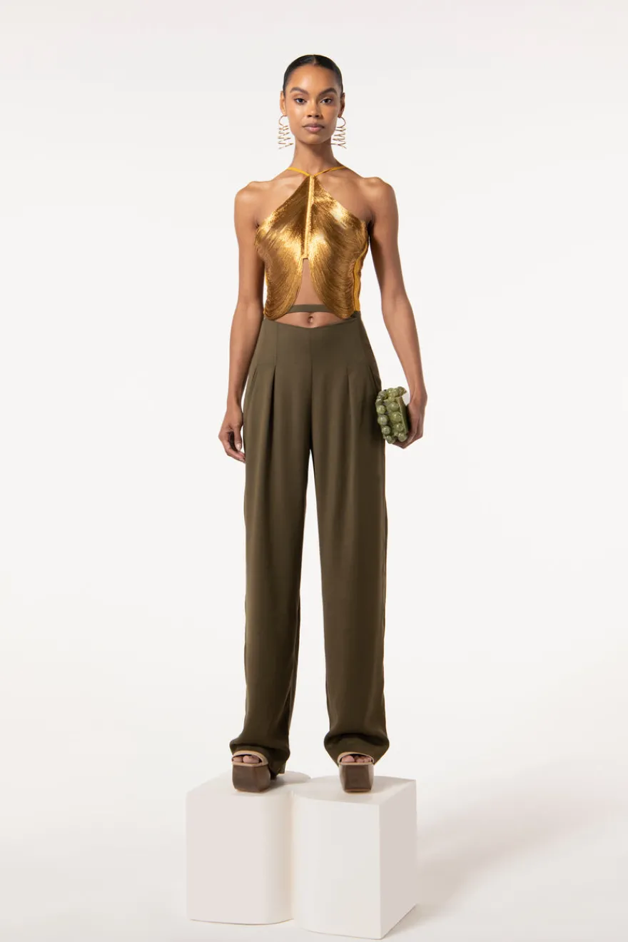 Clearance Cult Gaia Quella Top Gold