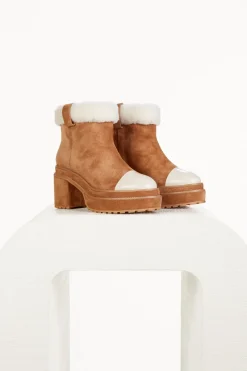 New Cult Gaia Raine Boot Camel
