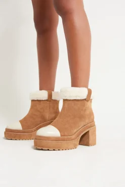 New Cult Gaia Raine Boot Camel