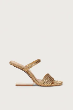 New Cult Gaia Rene Sandal Gold