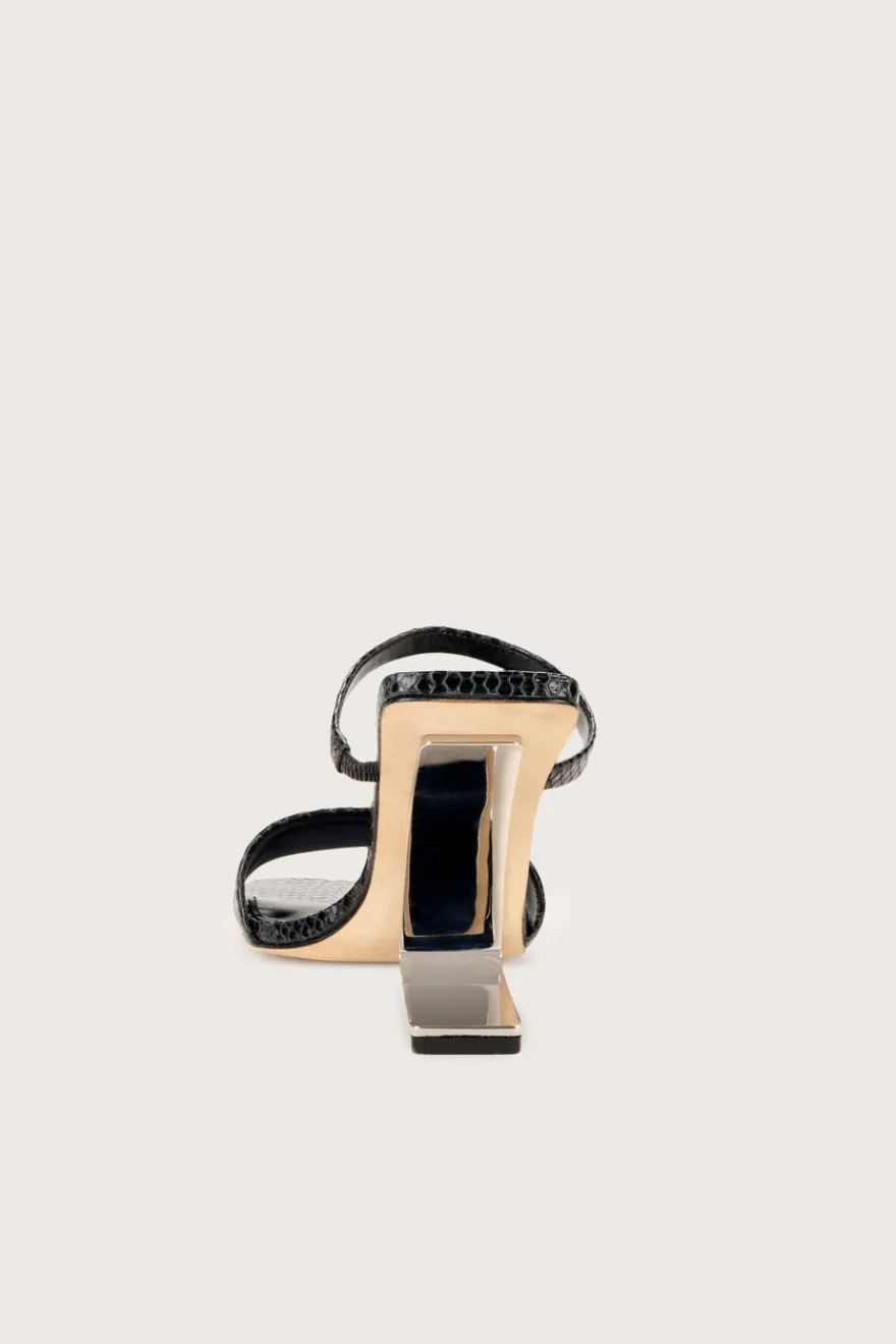 Cult Gaia Rene Sandal Black