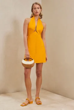 New Cult Gaia Rumi Dress Marigold