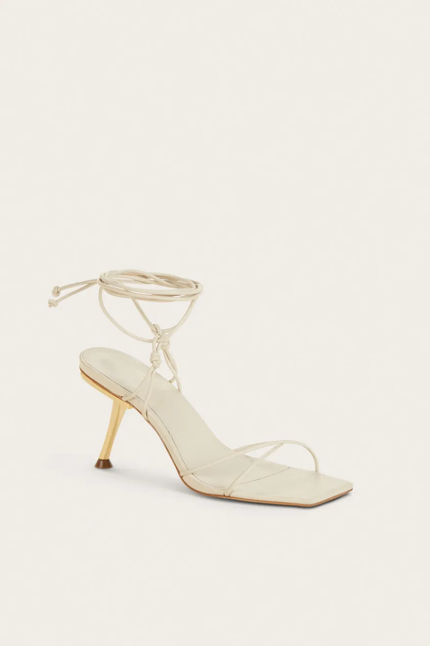 New Cult Gaia Sanam Sandal Off White