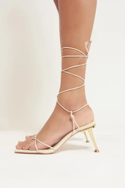 New Cult Gaia Sanam Sandal Off White