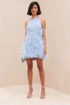 Discount Cult Gaia Shannon Dress Ice Blue