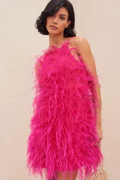 New Cult Gaia Shannon Dress Qajar Rose