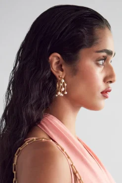 Cult Gaia Shanti Earring Pearl