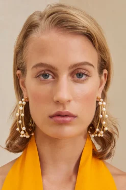 Online Cult Gaia Shanti Large Earring Pearl