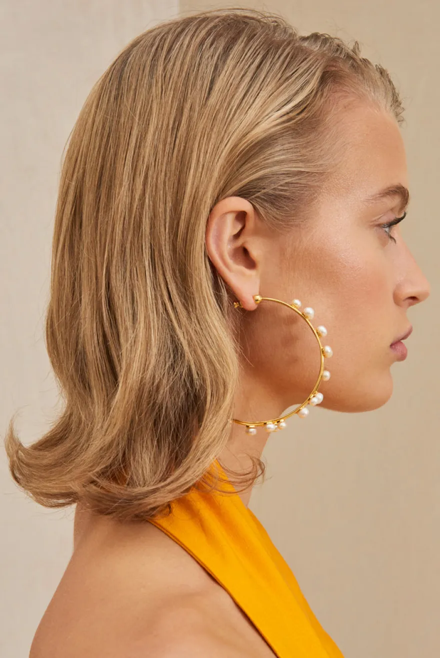 Online Cult Gaia Shanti Large Earring Pearl