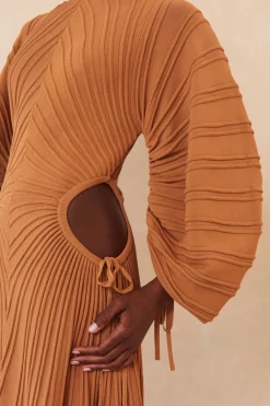 Online Cult Gaia Simena Knit Dress Earth
