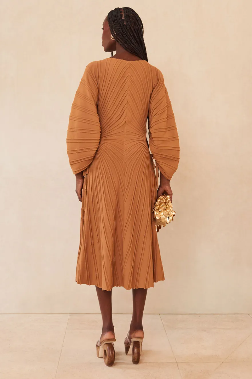 Online Cult Gaia Simena Knit Dress Earth