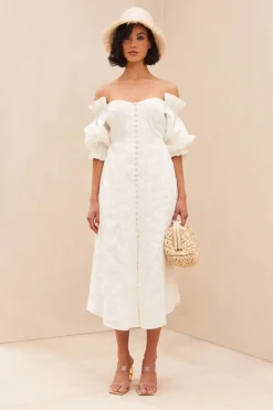 Best Cult Gaia Simona Dress Off White