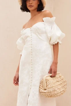 Best Cult Gaia Simona Dress Off White