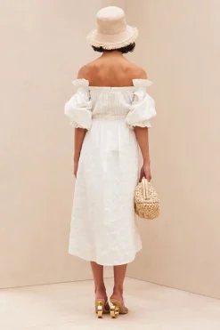 Best Cult Gaia Simona Dress Off White