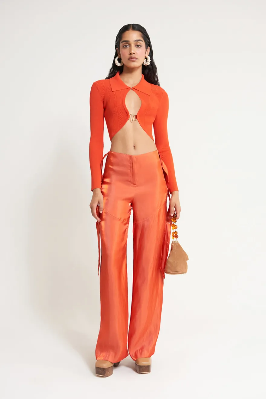 Online Cult Gaia Sinead Pant Rouge