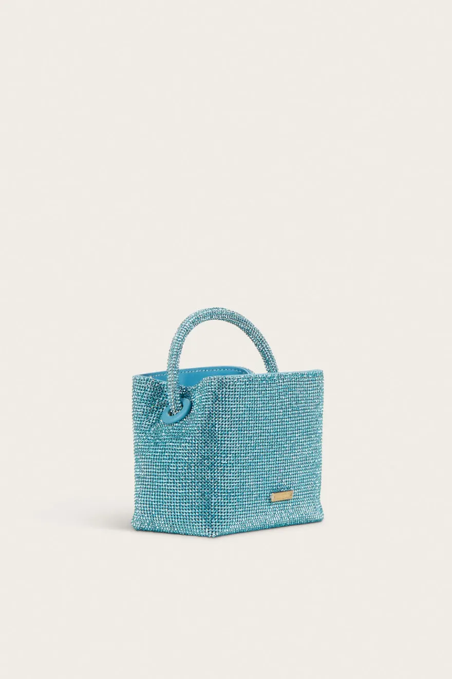 Sale Cult Gaia Solene Mini Rhinestone Bag Nile