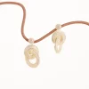 Clearance Cult Gaia Sonya Earring Gold Clear