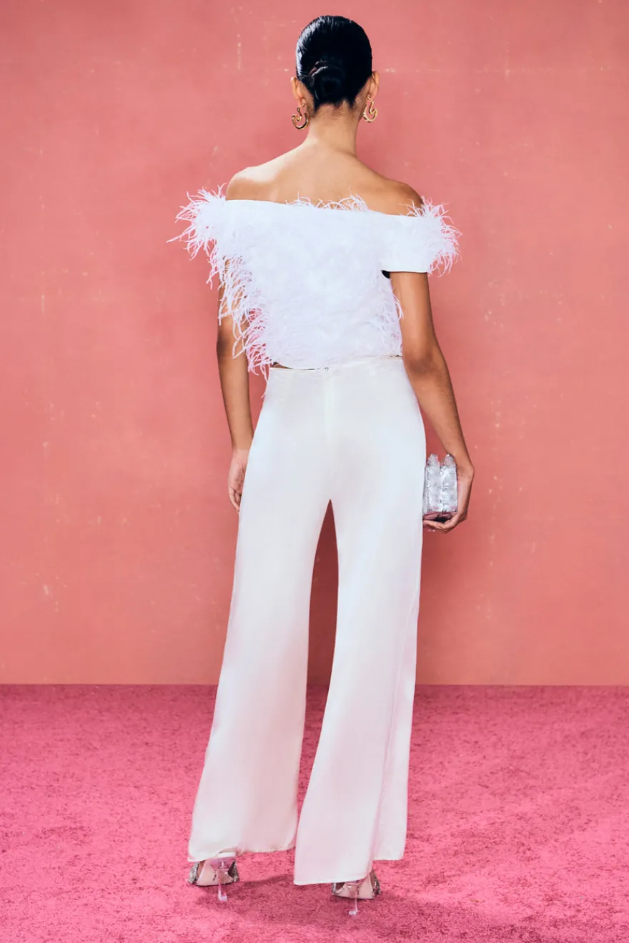 Cult Gaia Sosha Top Off White