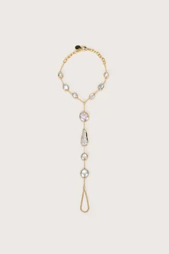 Cult Gaia Suri Toe Ring Anklet Pearl