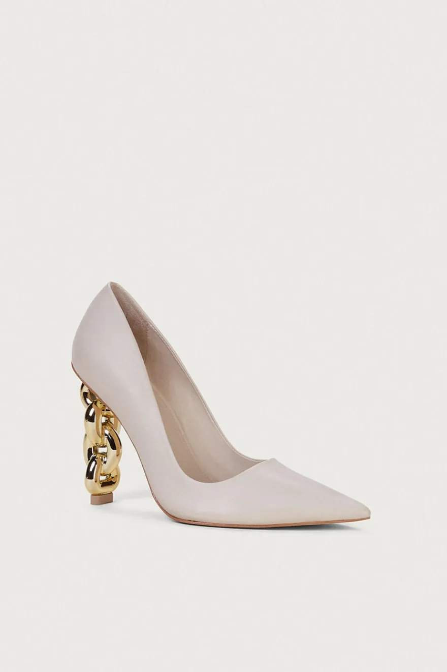 Cult Gaia Susa Pump Off White