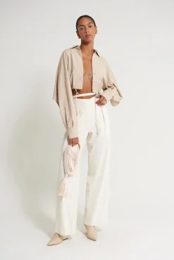 Cult Gaia Tasha Pant Off White