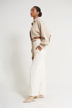 Cult Gaia Tasha Pant Off White
