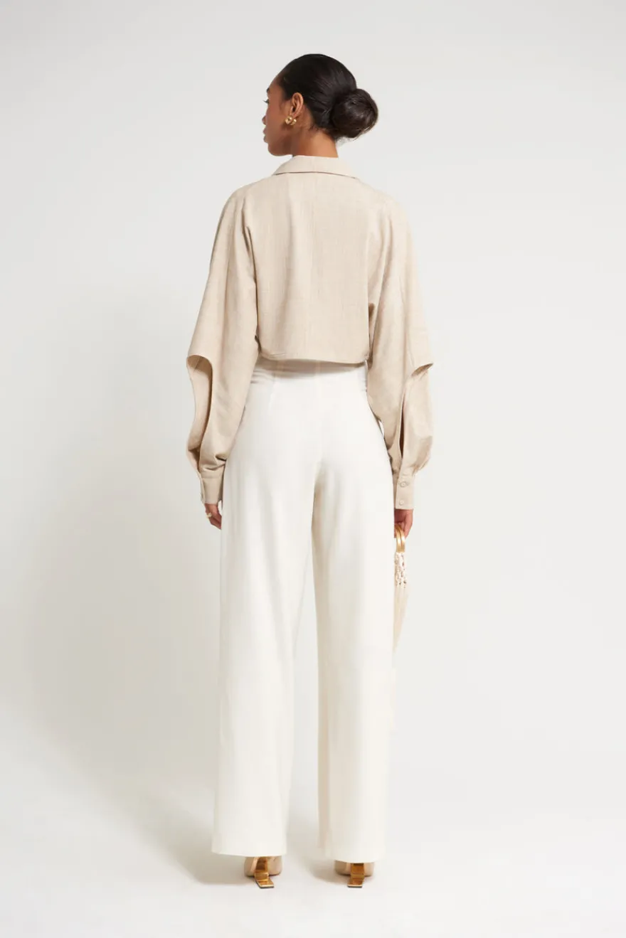 Cult Gaia Tasha Pant Off White