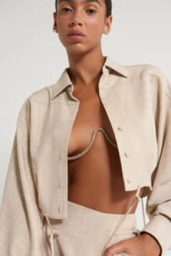 Cult Gaia Tasha Pant Off White
