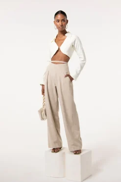 Hot Cult Gaia Tasha Pant Ecru