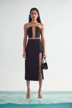 Hot Cult Gaia Torielle Skirt Black