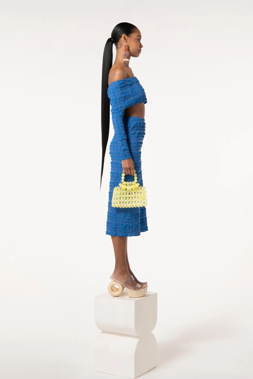 Sale Cult Gaia Trina Top Persian Blue