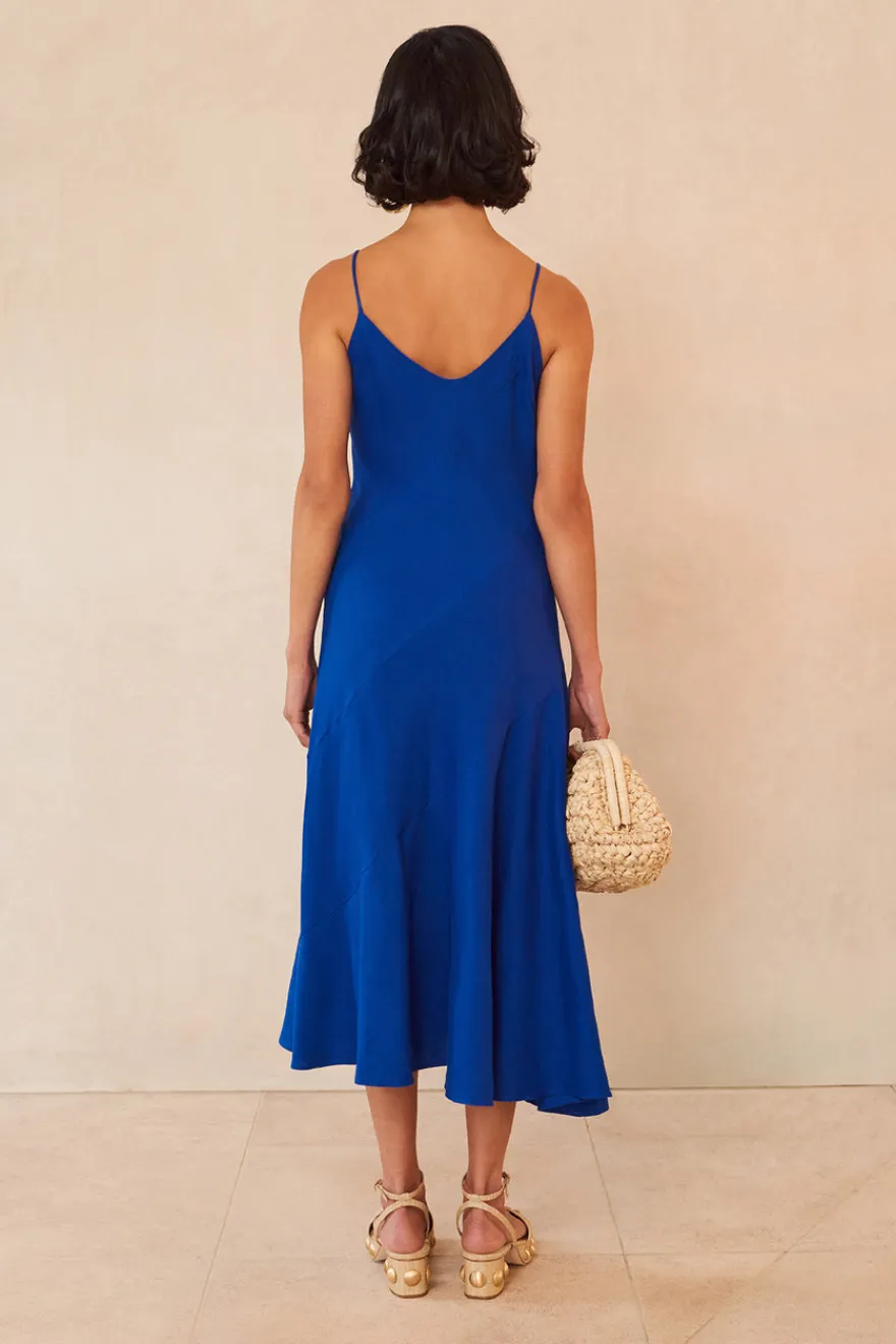 Cult Gaia Veda Dress Persian Blue