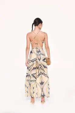 Cult Gaia Vella Pant Aloe Multi