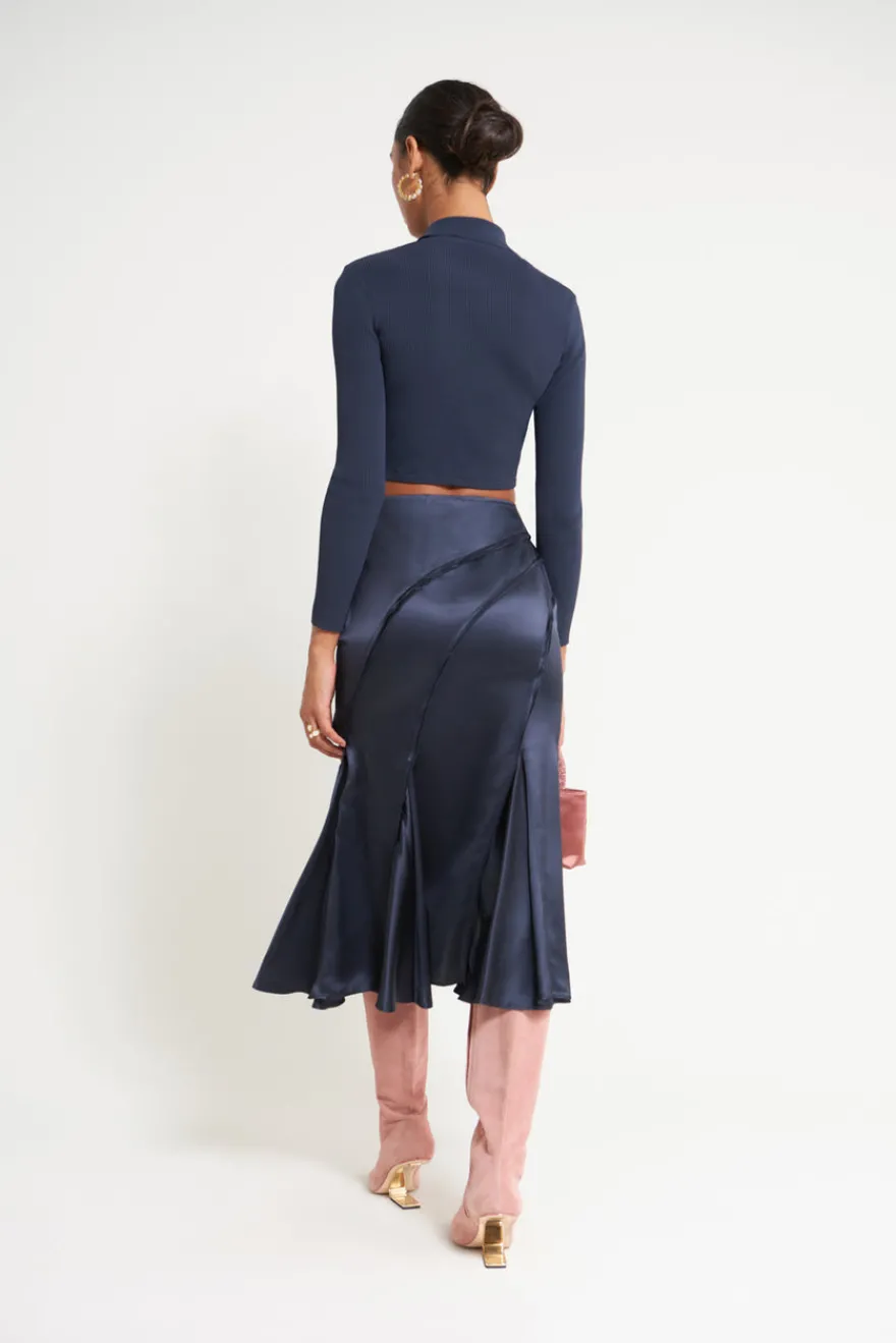 Cult Gaia Viola Knit Top Aspen