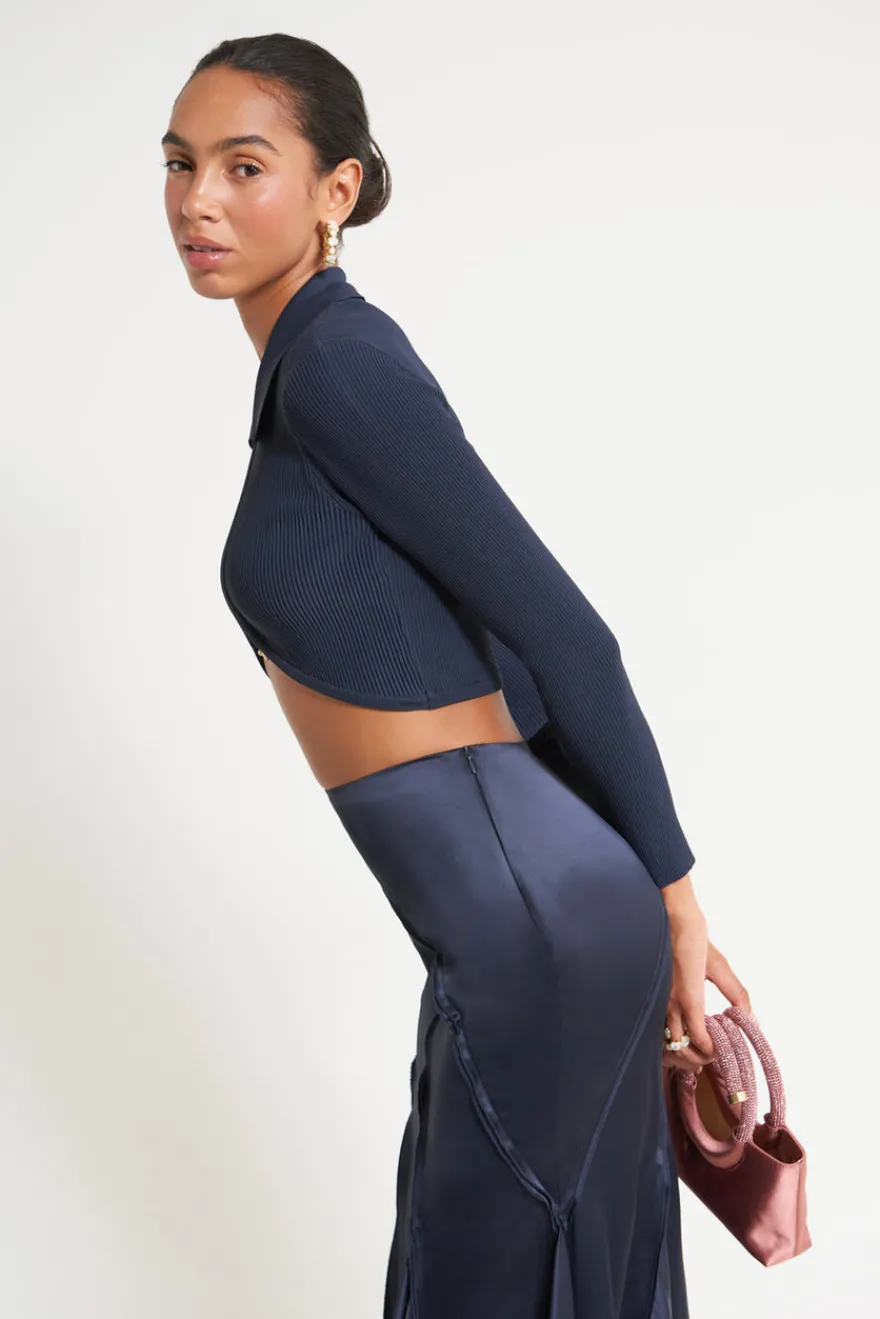 Cult Gaia Viola Knit Top Aspen