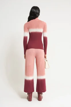 Clearance Cult Gaia Viv Knit Pant Jaipur Rouge