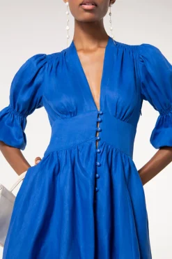 Cult Gaia Willow Dress Persian Blue