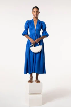 Cult Gaia Willow Dress Persian Blue