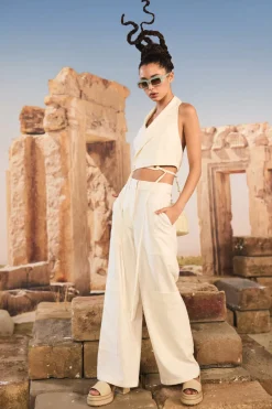 Best Cult Gaia Wynn Pant Off White